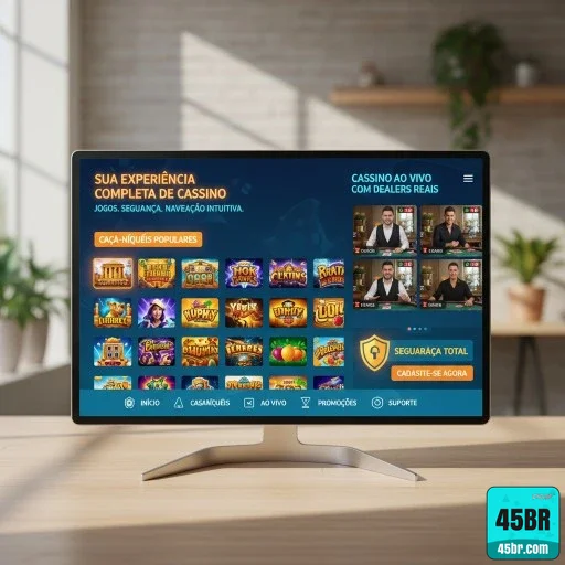 45br - interface premium - Cadastro na Plataforma